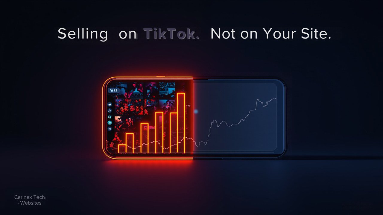 TikTok Shop sales vs an underperforming website cover